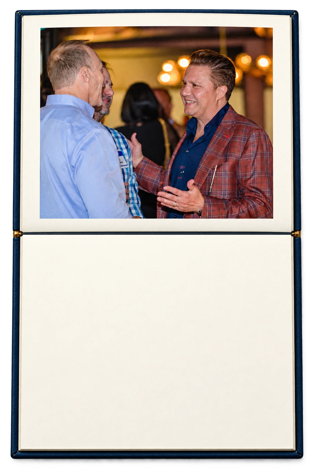 Conversation at a vCSO Supper Club gathering